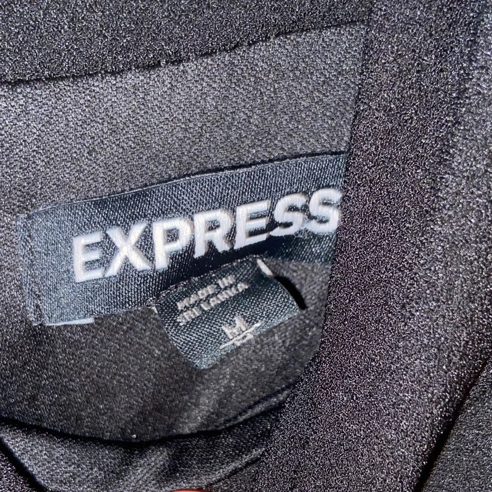 Express Black Belted Sheath Dress - Picture 5 of 6